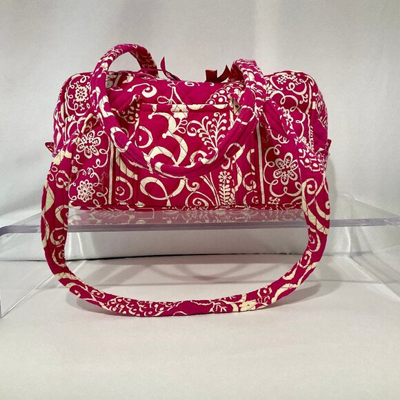 Vera Bradley Handbags - Vera Bradley Twirly Birds Pink Quilted Bag
